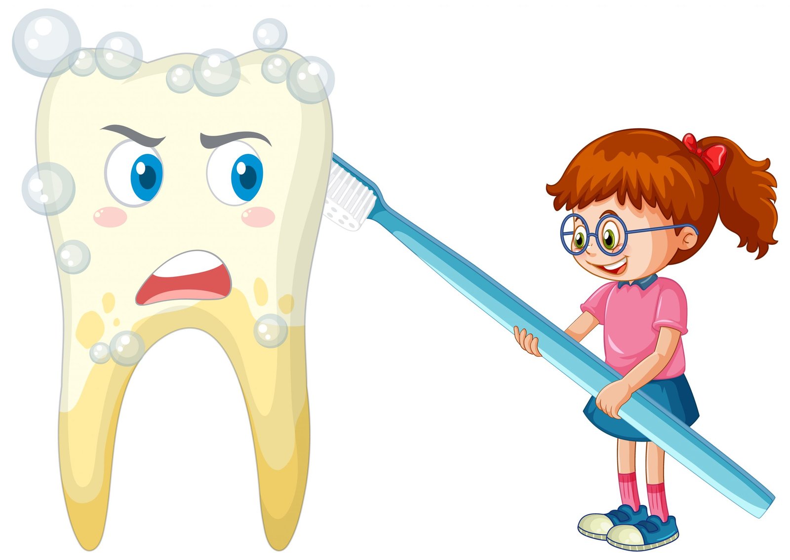 How to remove yellow stains from a child’s teeth?